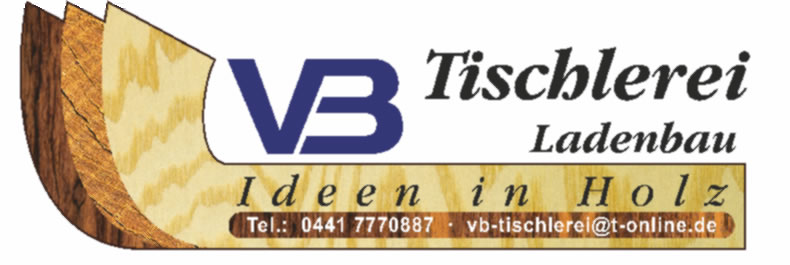 VB Tischlerei Logo Webseite